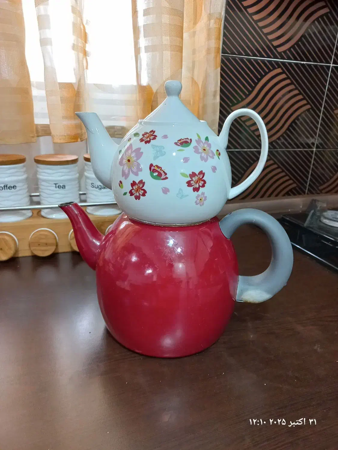 قوری و کتری لعاب|قوری، کتری، قهوهساز دستی|رشت, کوی جام جم|دیوار