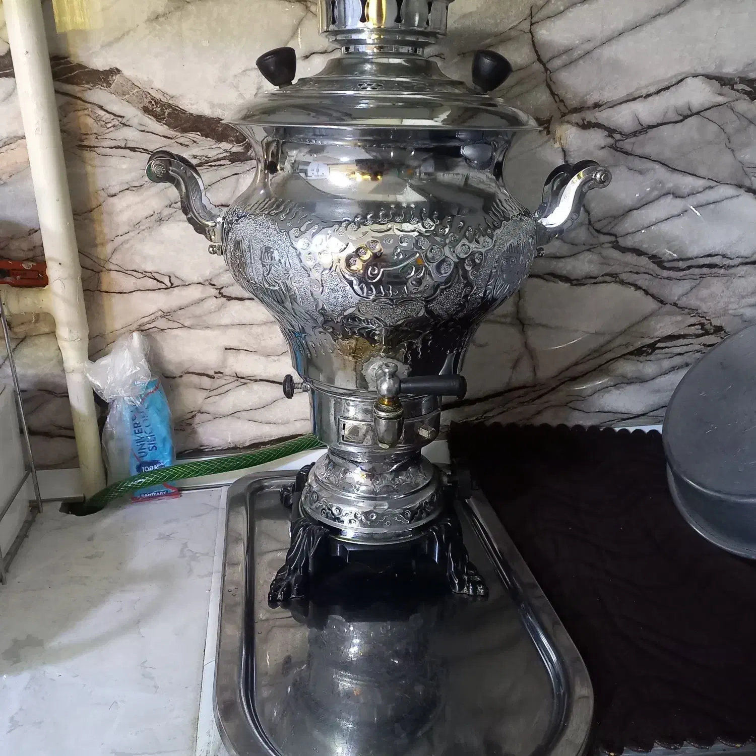 سماور گازی|سماور، چای‌ساز، قهوه‌ساز|قم, زنبیل آباد|دیوار