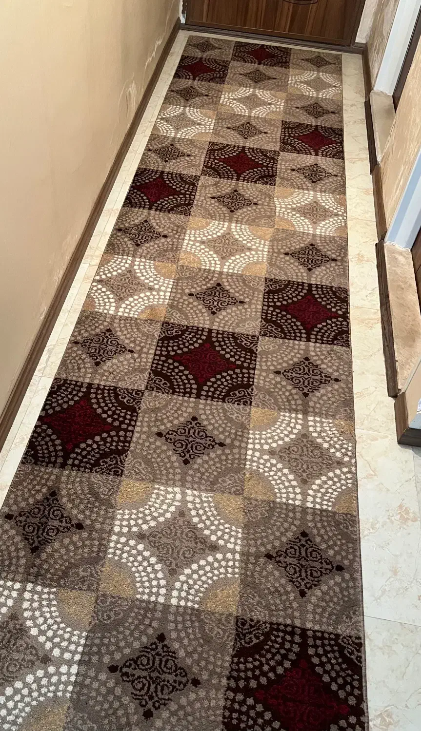 فرش راهرو - کناری -ماشینی|فرش|تبریز, |دیوار