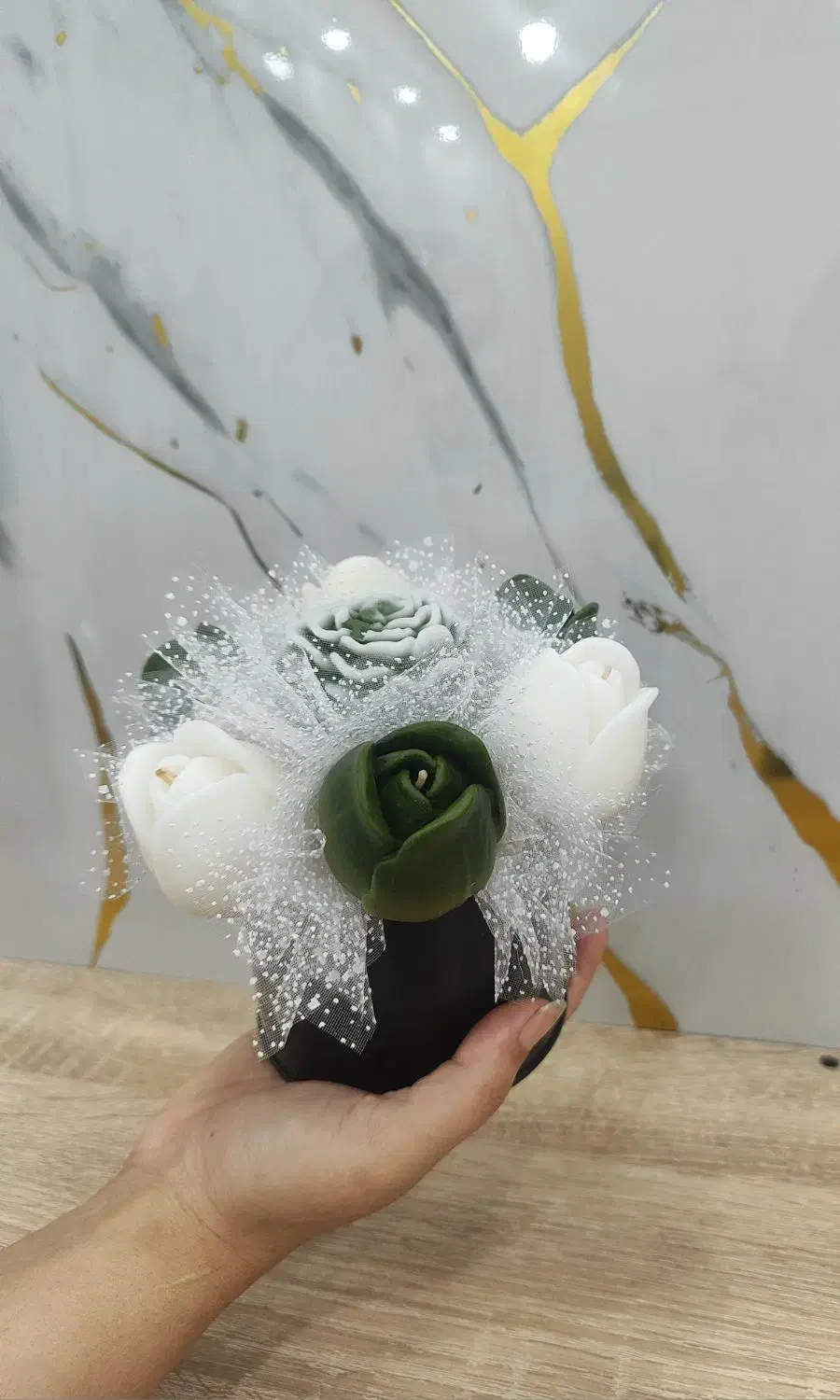 باکس شمع|گل مصنوعی|اندیمشک, |دیوار