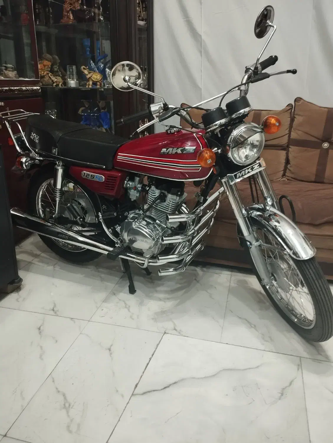 متور 125مدل 95در حد صفر مزاییده|موتورسیکلت|شاهین دژ, |دیوار