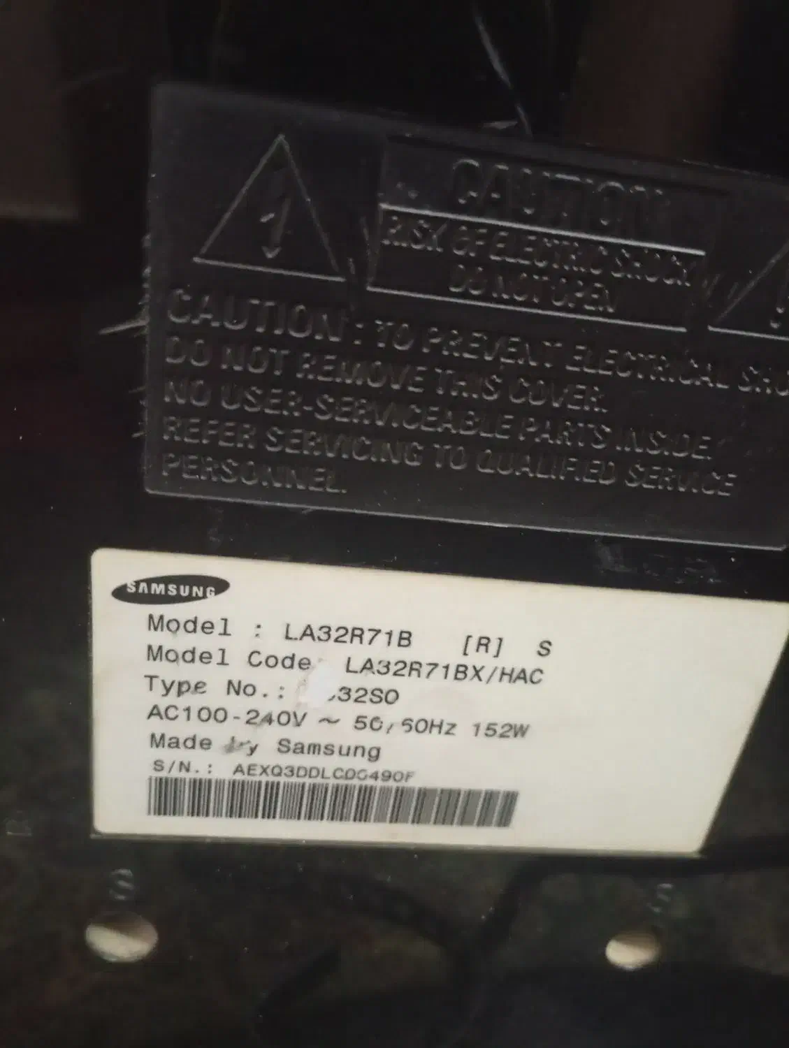 تلویزیون ال سی دی سامسونگ32|تلویزیون و پروژکتور|اهواز, منبع اب|دیوار