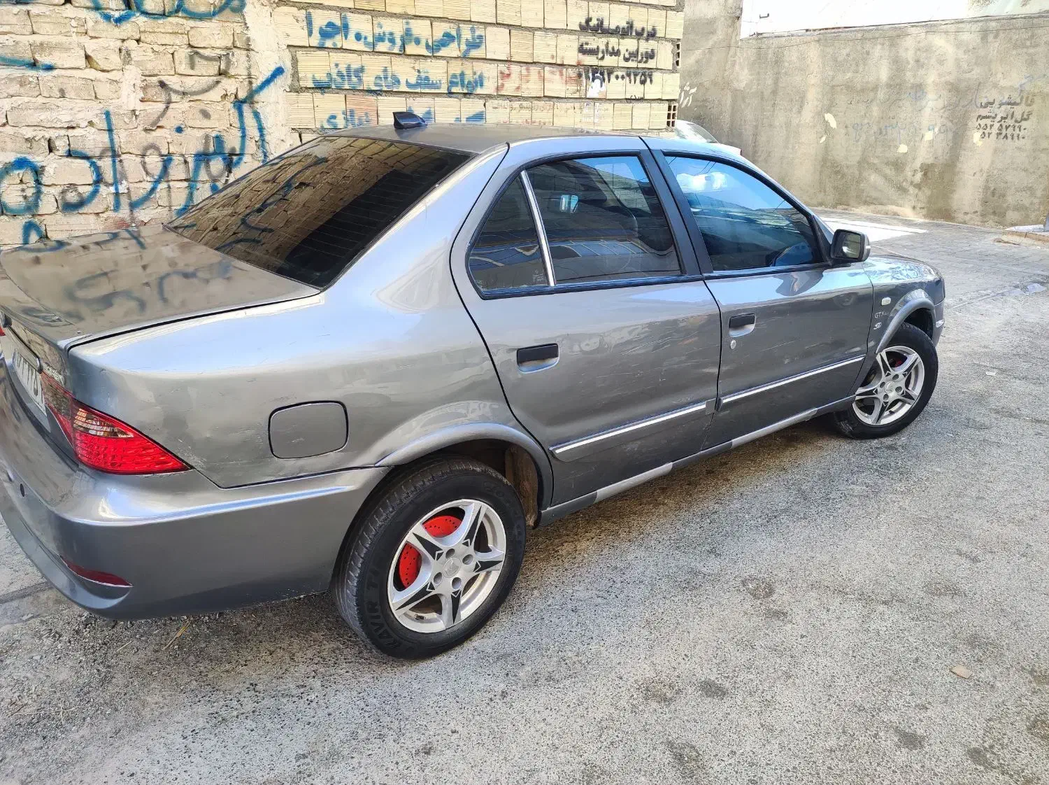 سمند سورن مدل ۸۷ شاسی سالم بی رنگ. اربک|خودرو سواری و وانت|کاشمر, |دیوار