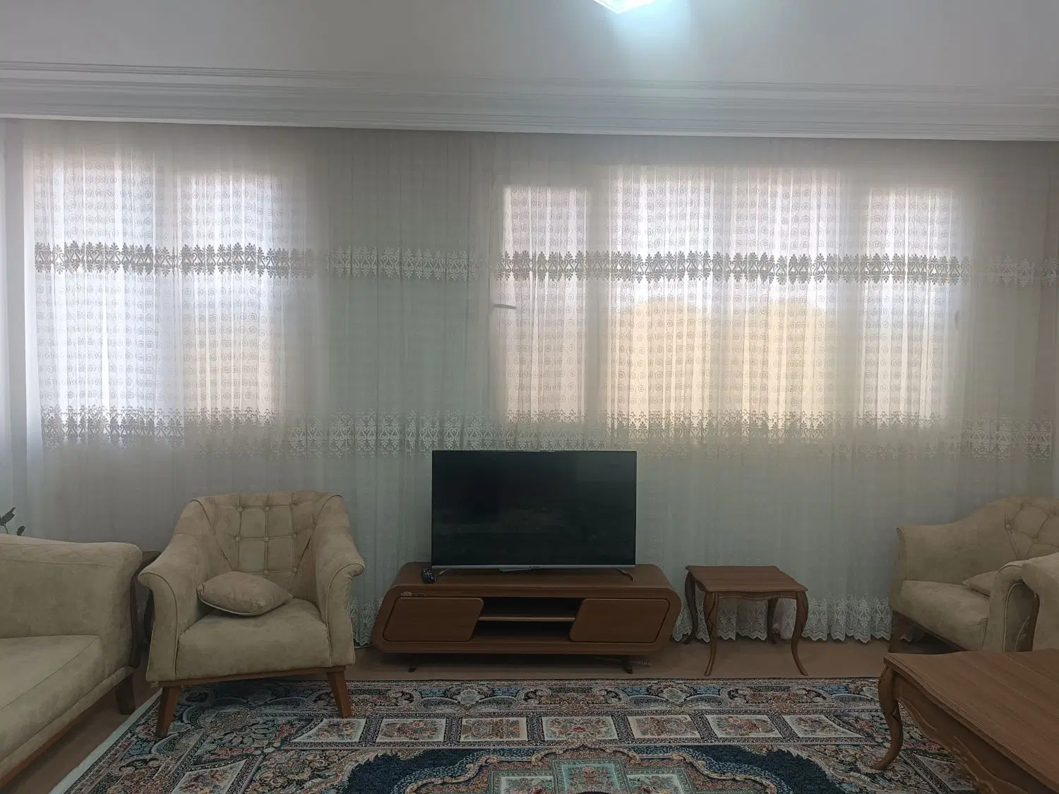 پرده|پرده، رانر، رومیزی|قم, براسون|دیوار