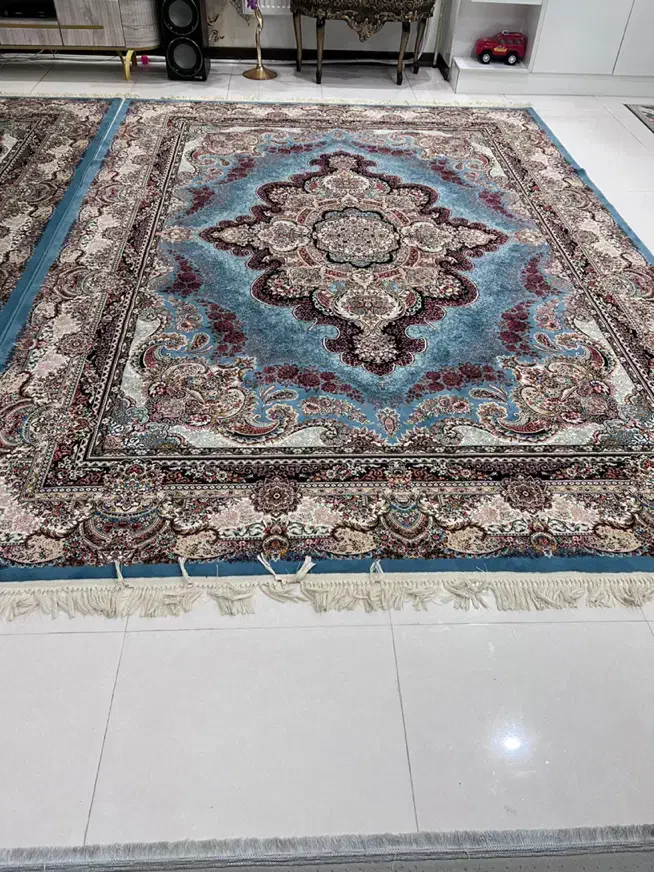 ۲عدد قالی ۹متری|فرش|گنبد کاووس, |دیوار