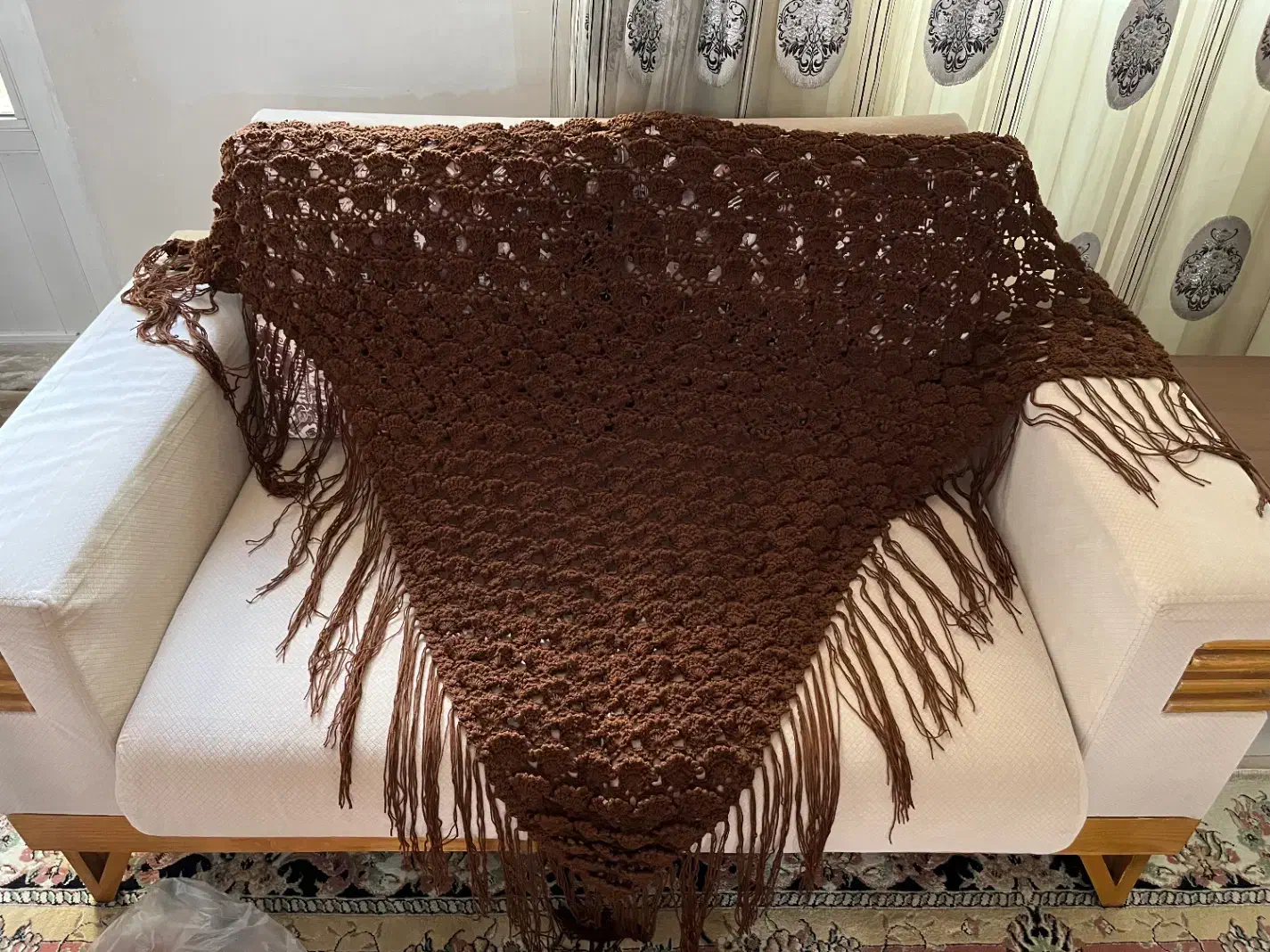 اشارپ بافته شده با نخ ترک|لباس|کرمانشاه, |دیوار