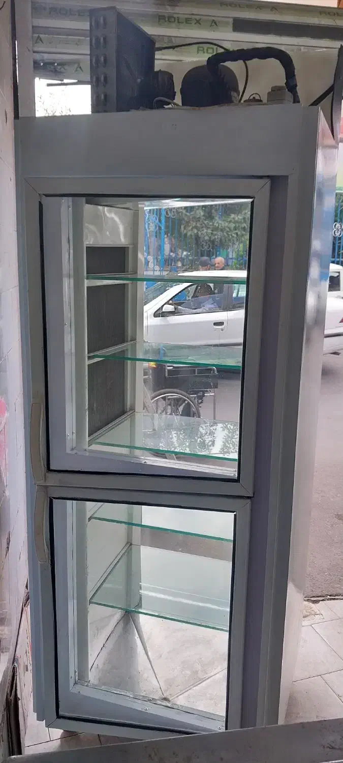 یخچال ایستاده ویترینی مغازه کبابی و غیره|فروشگاه و مغازه|رشت, خواهر امام|دیوار