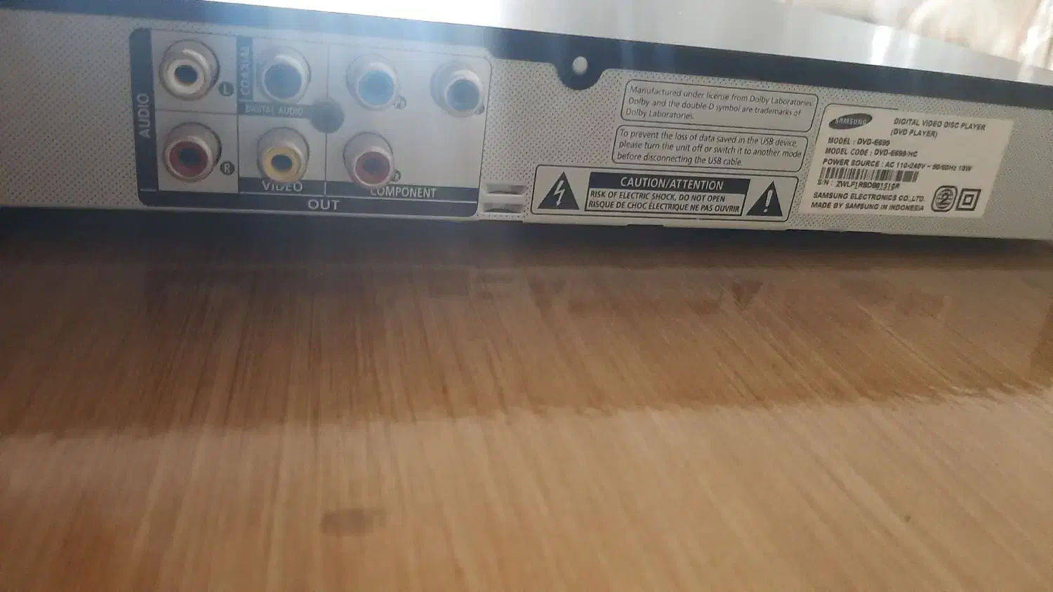 دستگاه دی وی دی سامسونگ نو|پخشکننده DVD و ویدیو|قرچک, شهرک طلائیه|دیوار
