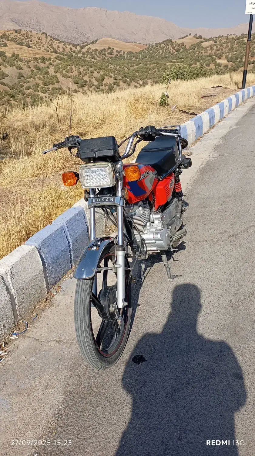 موتور احسان 150cc|موتورسیکلت|جوانرود, |دیوار