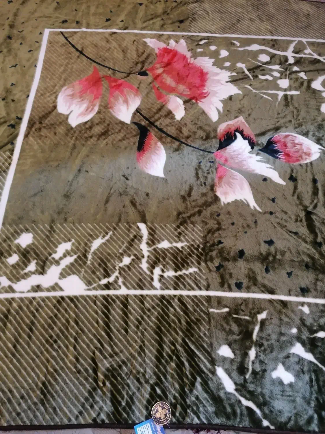 پتو گلبافت دو نفره|رختخواب، بالش، پتو|تهران, ستارخان|دیوار