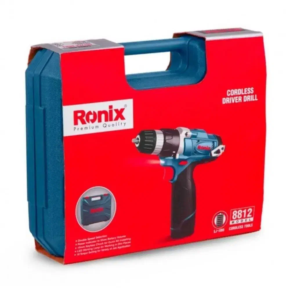 دریل پیچ گوشتی شارژی 8812 رونیکس|ابزارآلات|شیراز, شریفآباد|دیوار