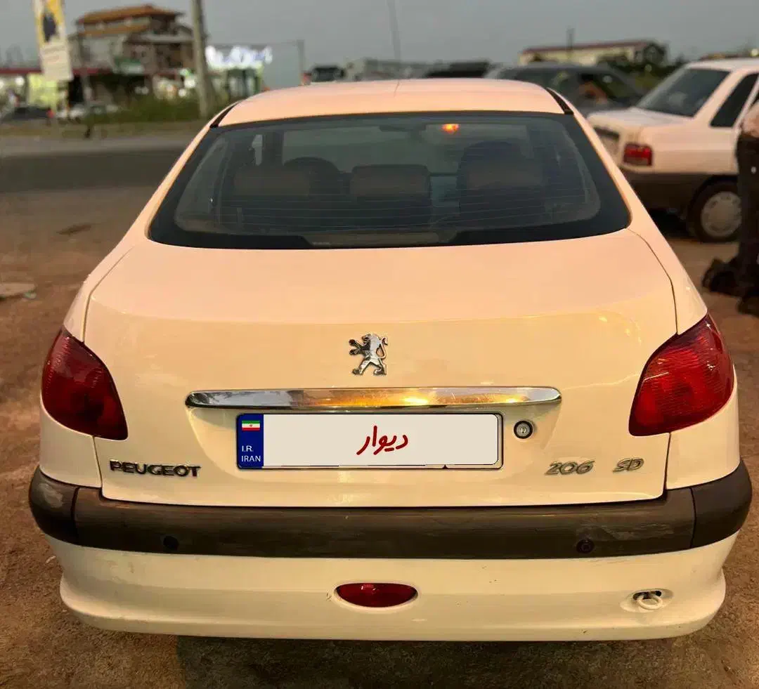 206 sd v8|خودرو سواری و وانت|پره‌سر, |دیوار