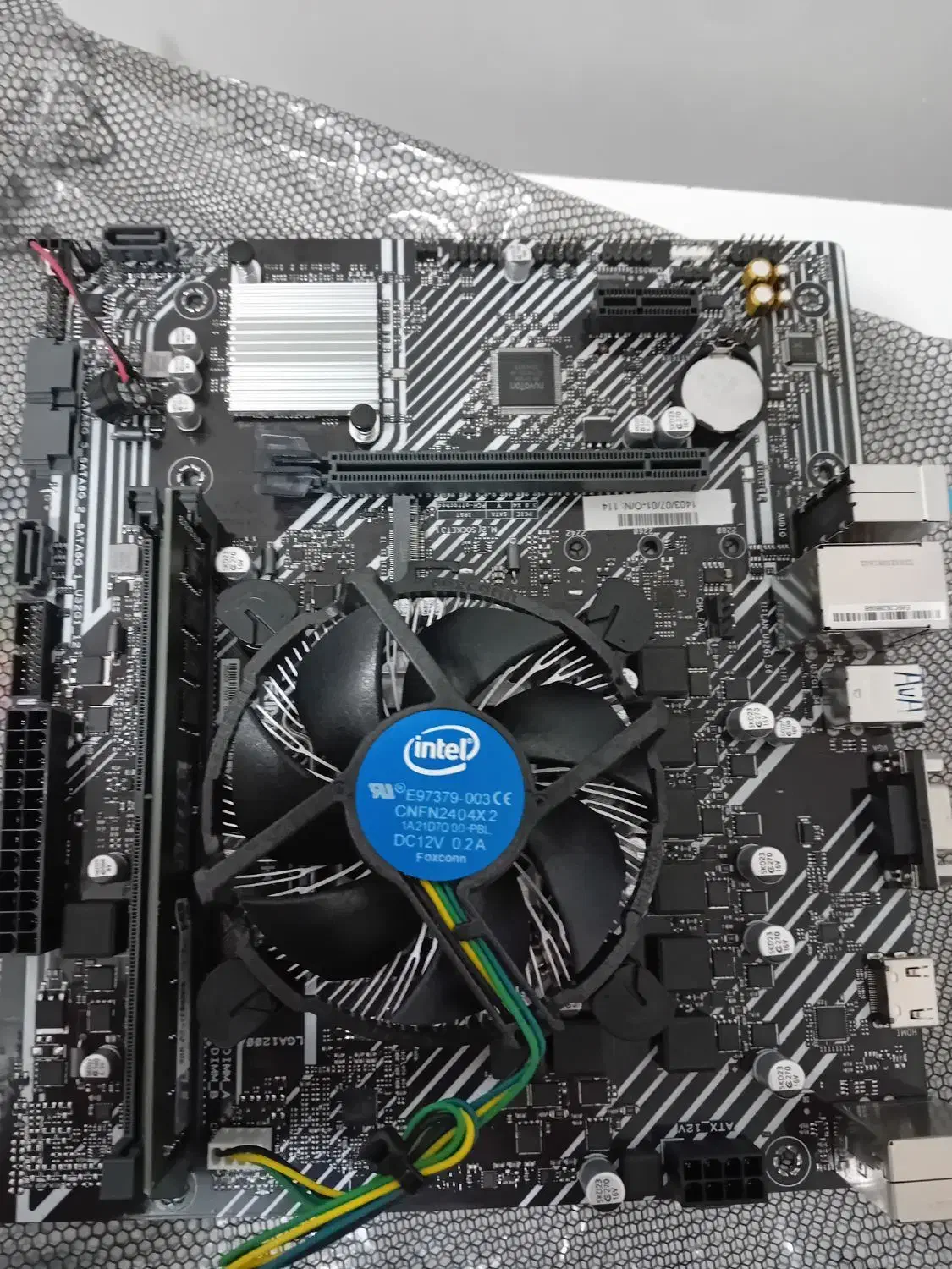 باندل ایسوس asus h510 mk سی پی یو رم و فن|قطعات و لوازم جانبی رایانه|تهران, آبشار تهران (دریاچه)|دیوار