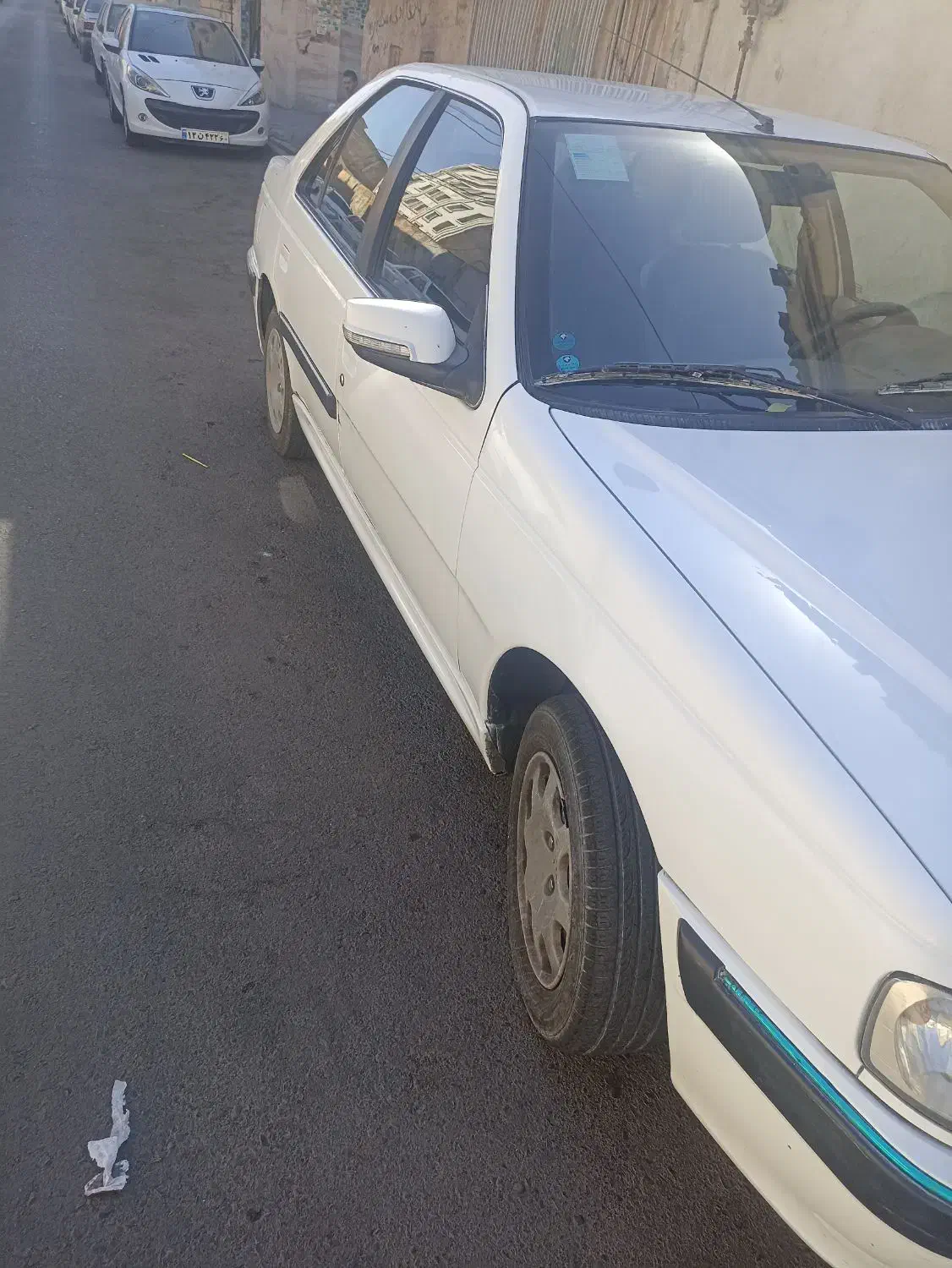 ماشین ۱۴۰۰ پرشیا دولکه ابرنگ به علت اسید ریختن|خودرو سواری و وانت|باقرشهر, |دیوار