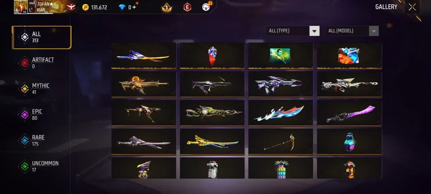 اکانت فری فایر|کنسول، بازی ویدئویی و آنلاین|گرگان, |دیوار