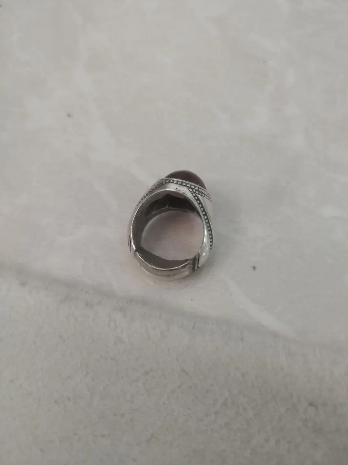 انگشتر نقره قدیمی|کلکسیون اشیاء عتیقه|شیراز, بریجستون|دیوار