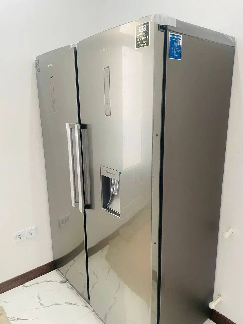یخچال دوقلو سامسونگ اصلی کم مصرف|یخچال و فریزر|جوانرود, |دیوار