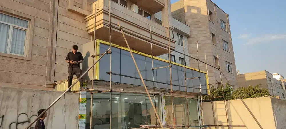 نصب تابلو کامپوزیت چلنیوم|خدمات پیشه و مهارت|فردیس, فردیس|دیوار