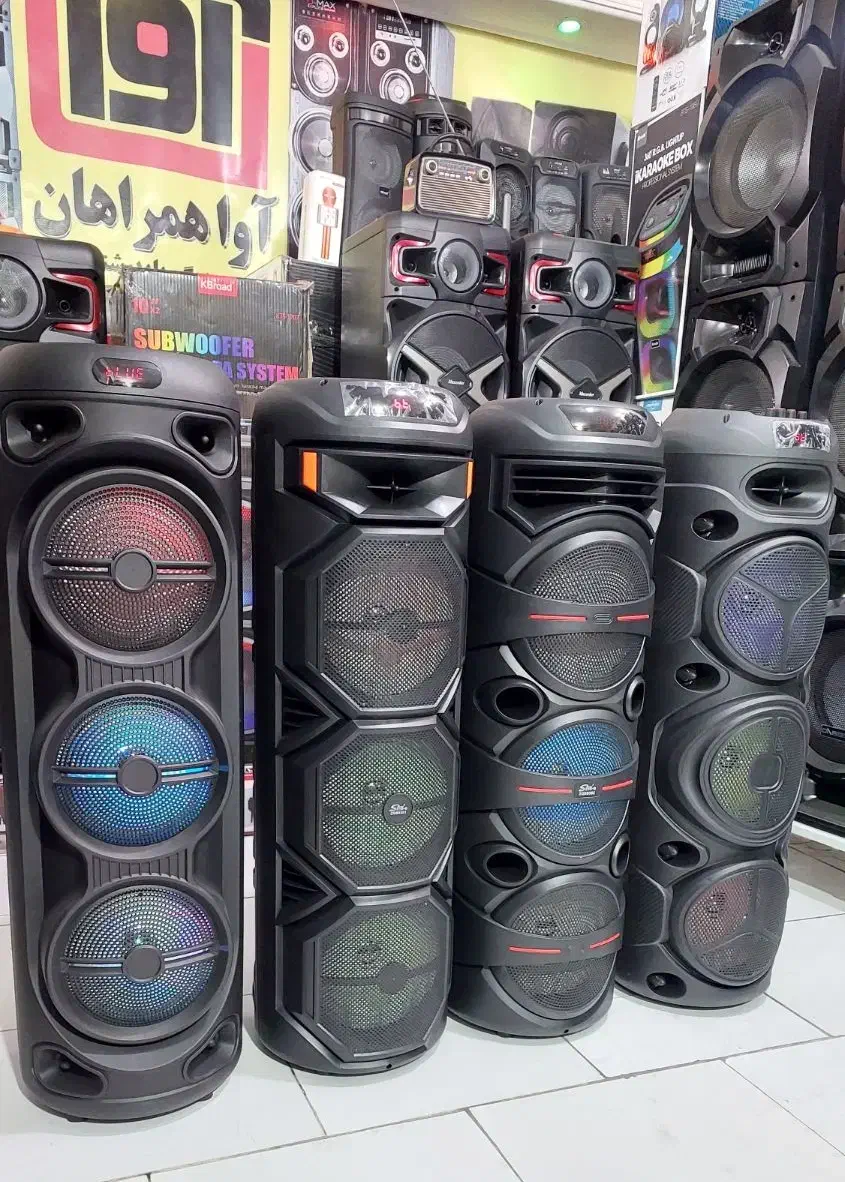 اسپیکر های 90 سانتی پر فروش و قدرتمند وارداتیZQS|سیستم صوتی خانگی|مشهد, طلاب|دیوار