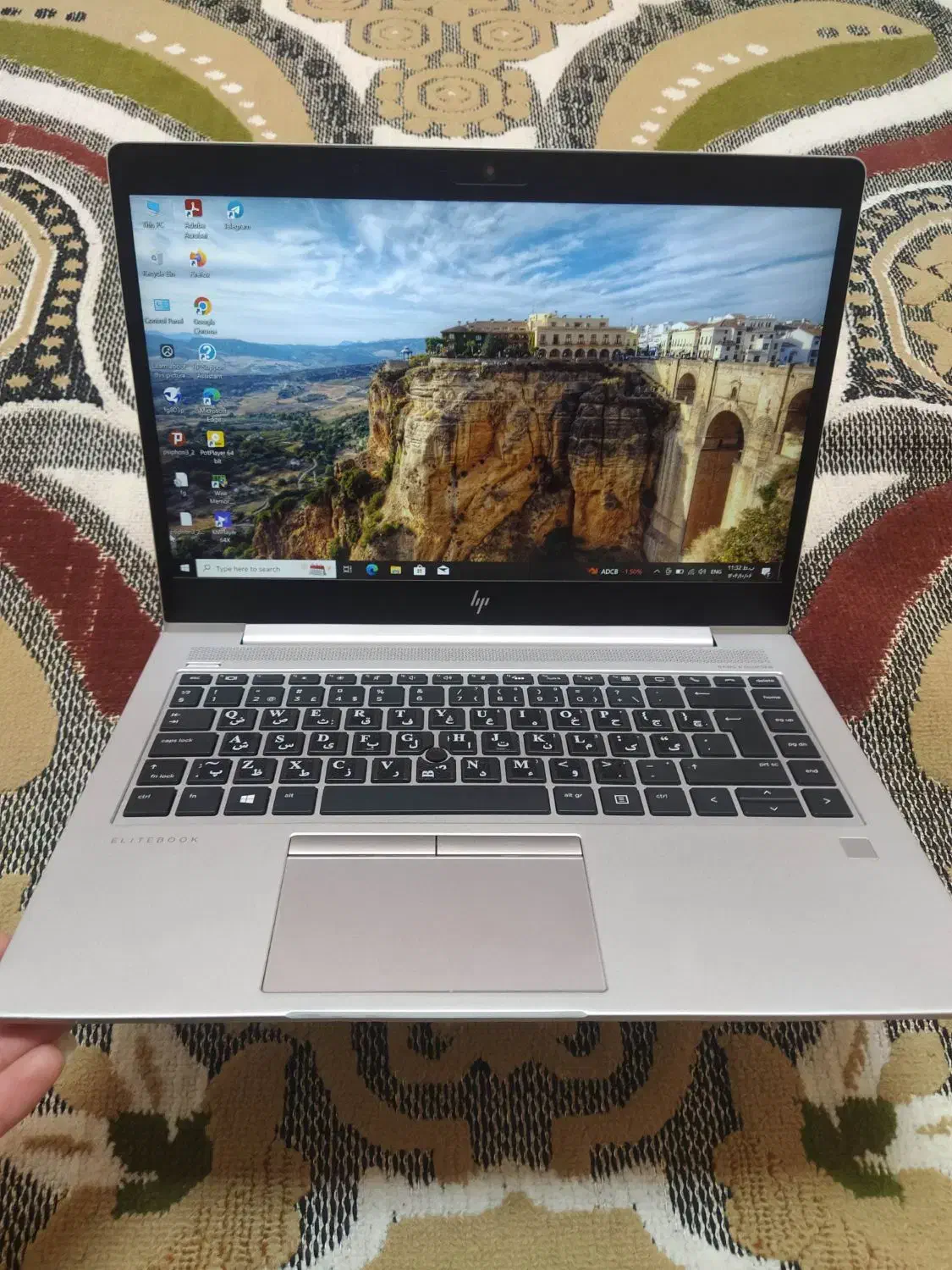 HP EliteBook Ryzen 5 PRO مناسب کار و گیم|رایانه همراه|نیشابور, ابراهیمی|دیوار