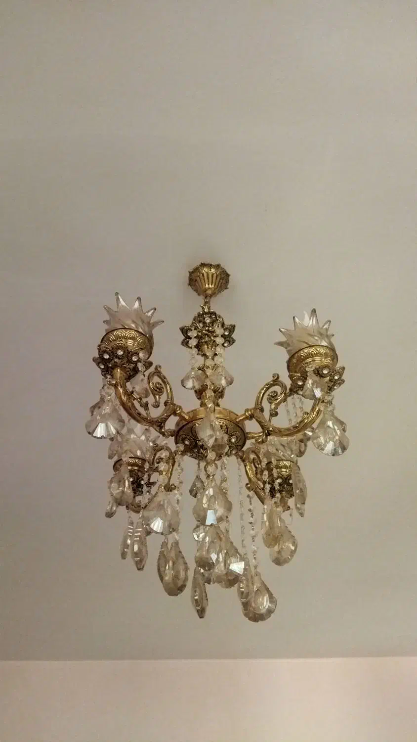 لوستر برنز|لوستر و چراغ آویز|همدان, |دیوار