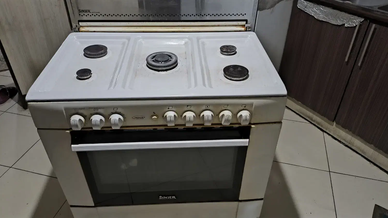 اجاق گاز سینجر گاز 5شعله|اجاق گاز و لوازم برقی پختوپز|اصفهان, احمدآباد|دیوار