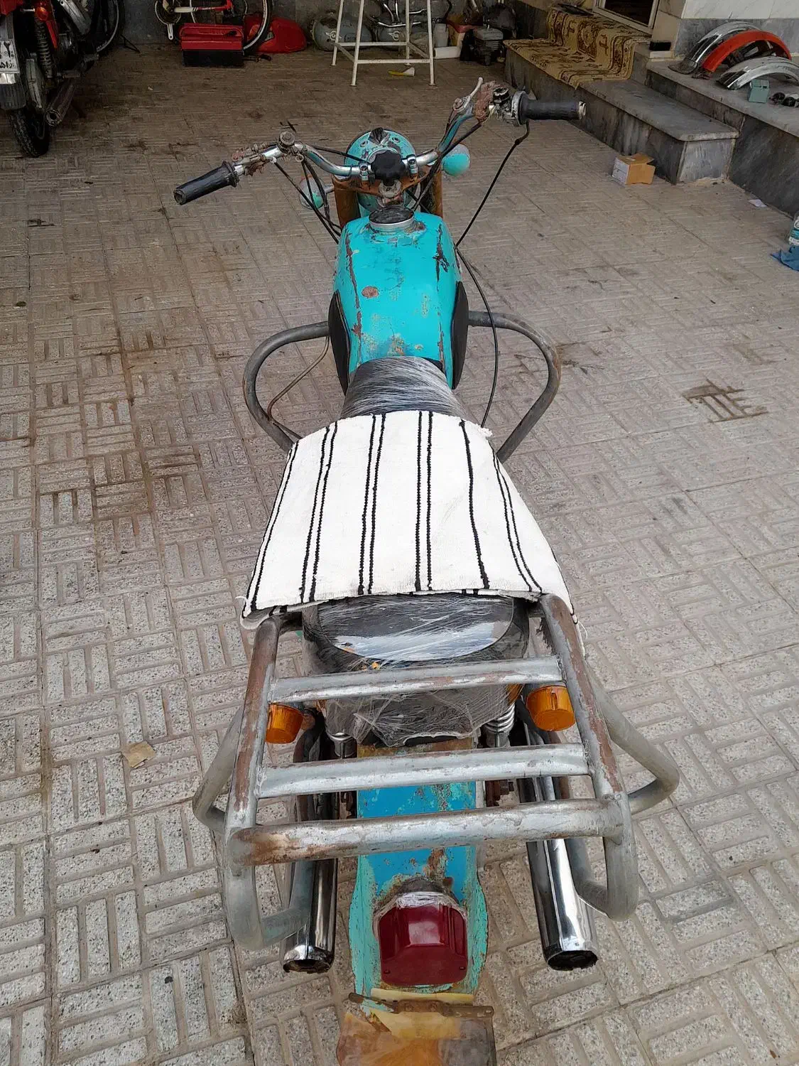 ایژ350ccکله سیاه فابریک مدارک دار|موتورسیکلت|تهران, گمرک|دیوار