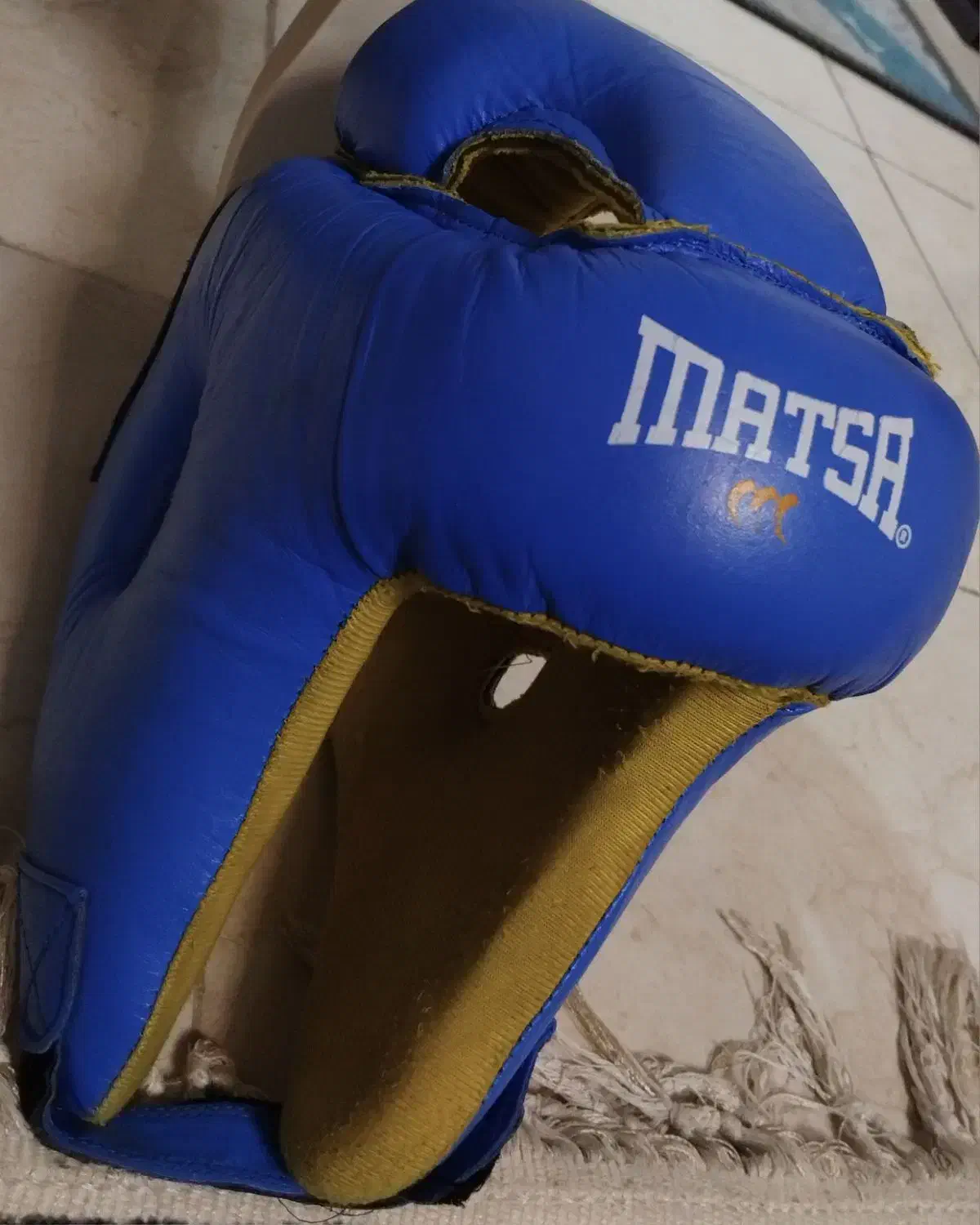 کلاه چرم مخصوص بوکس|تجهیزات ورزشی|فردیس, داوری|دیوار