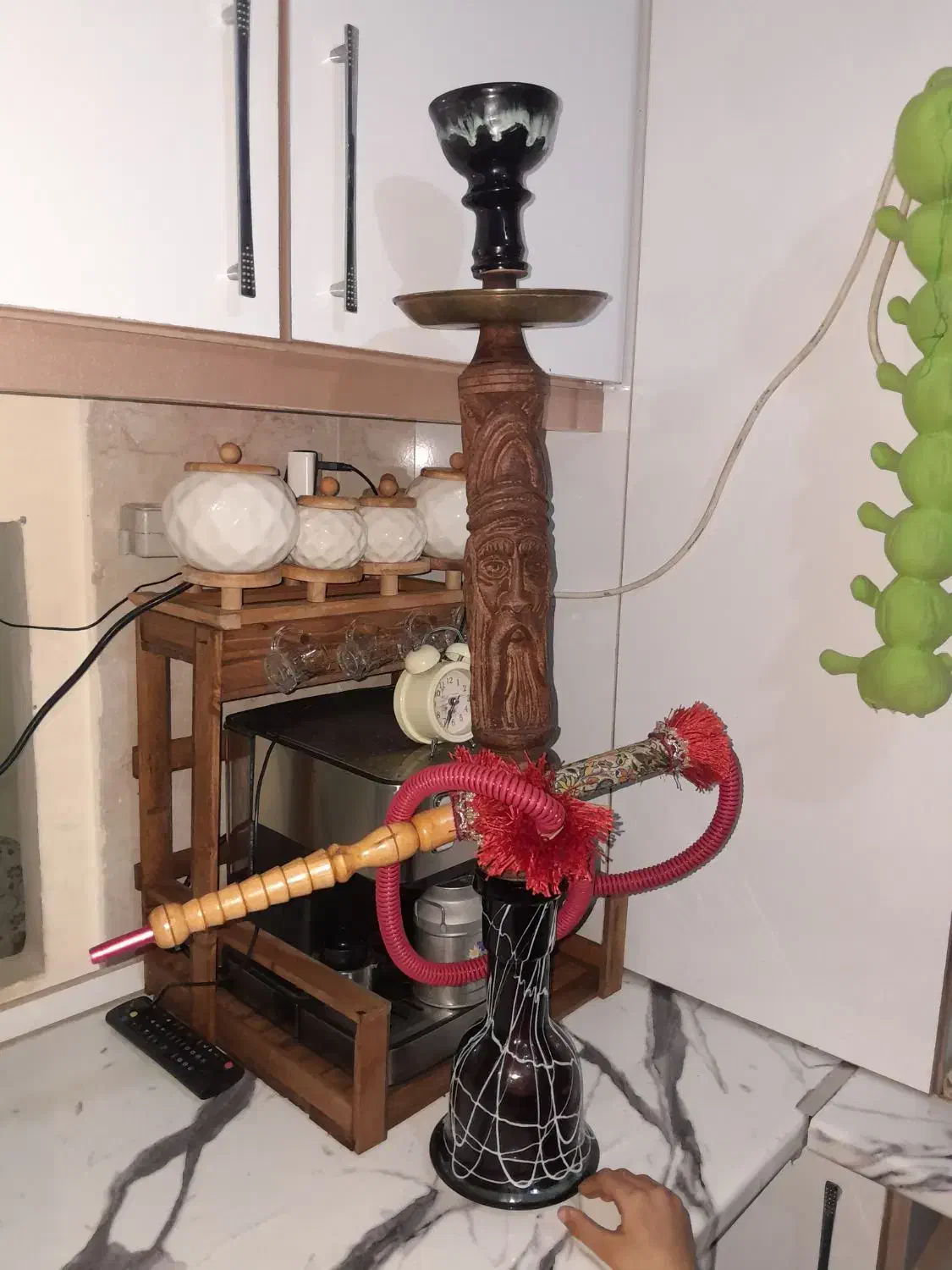 قلیون چوب گردو|کلکسیون و سرگرمی|پرند, فاز ۶|دیوار