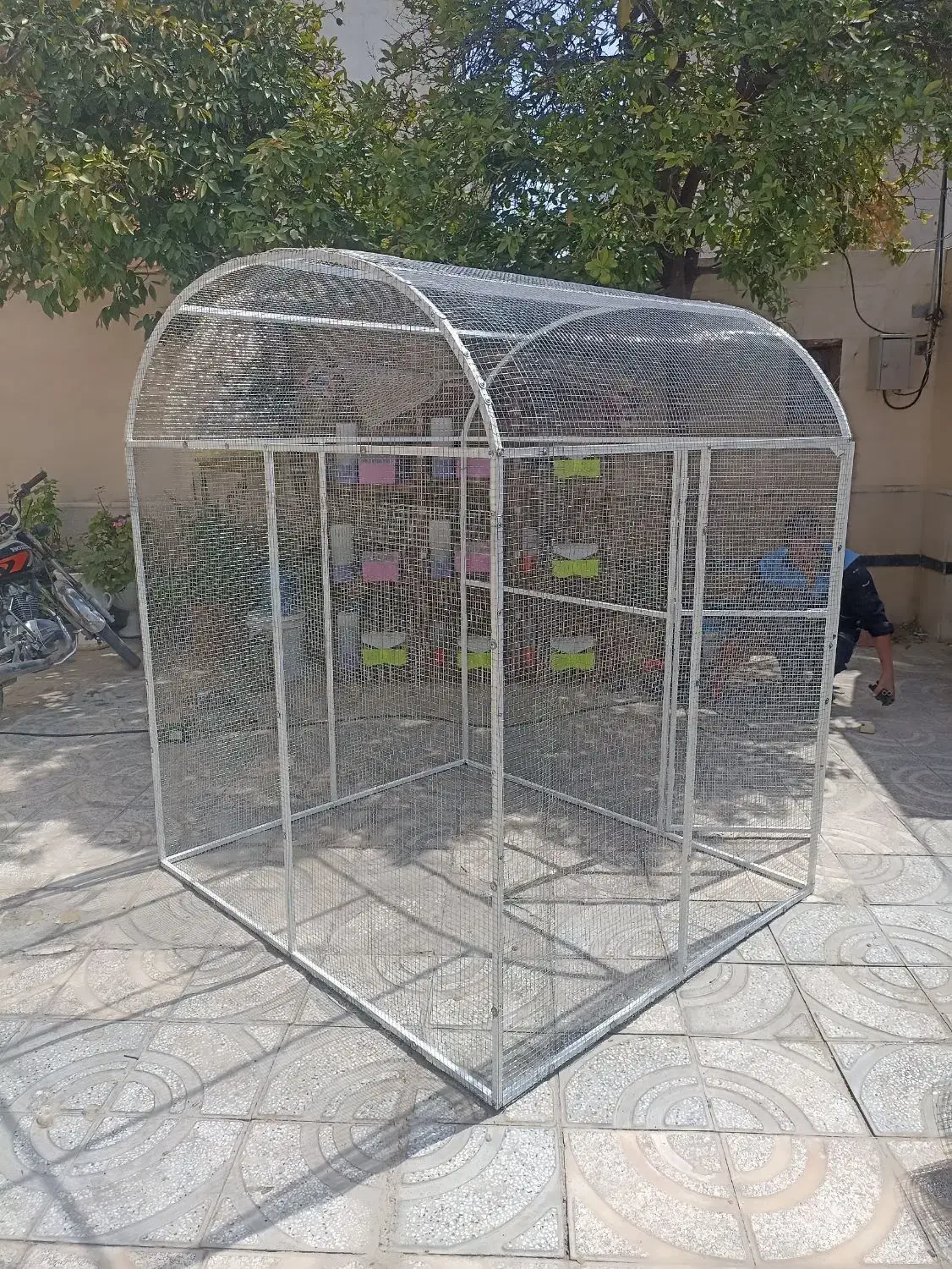 کبوتر|پرنده|شیراز, پشم شیشه|دیوار