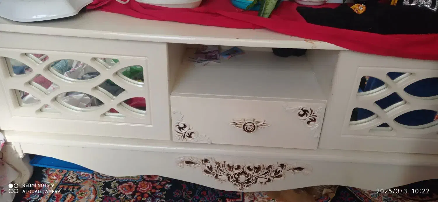 زیرتلویزیون|بوفه، ویترین، کنسول|لاهیجان, لیل|دیوار