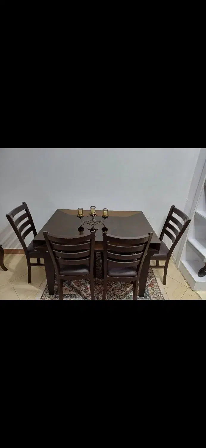 میز ناهار خوری|میز و صندلی غذاخوری|رشت, دخانیات|دیوار