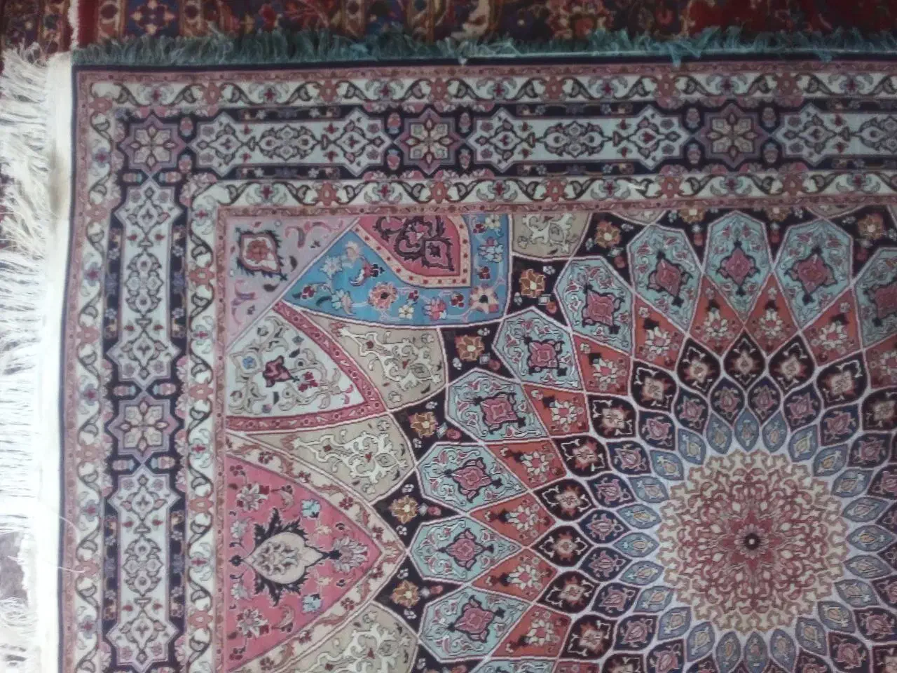 فرش قالیچه گنبد|فرش|تبریز, |دیوار