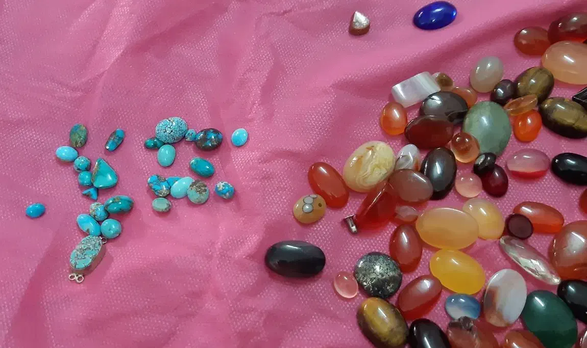 سنگ معدنی اصل(تراش خورده)|جواهرات|زابل, |دیوار