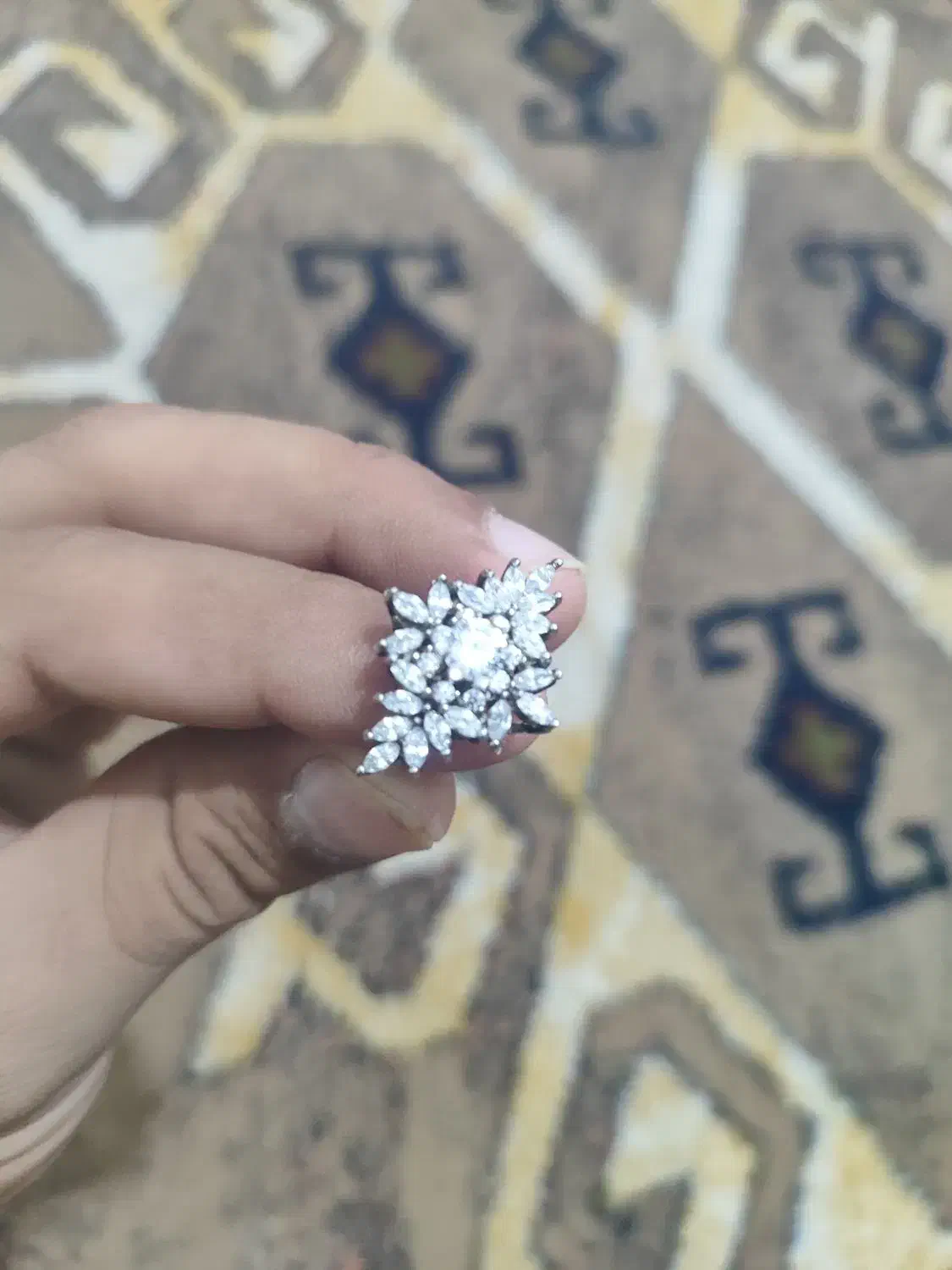 انگشتر نقره زنانه|جواهرات|بندرعباس, |دیوار