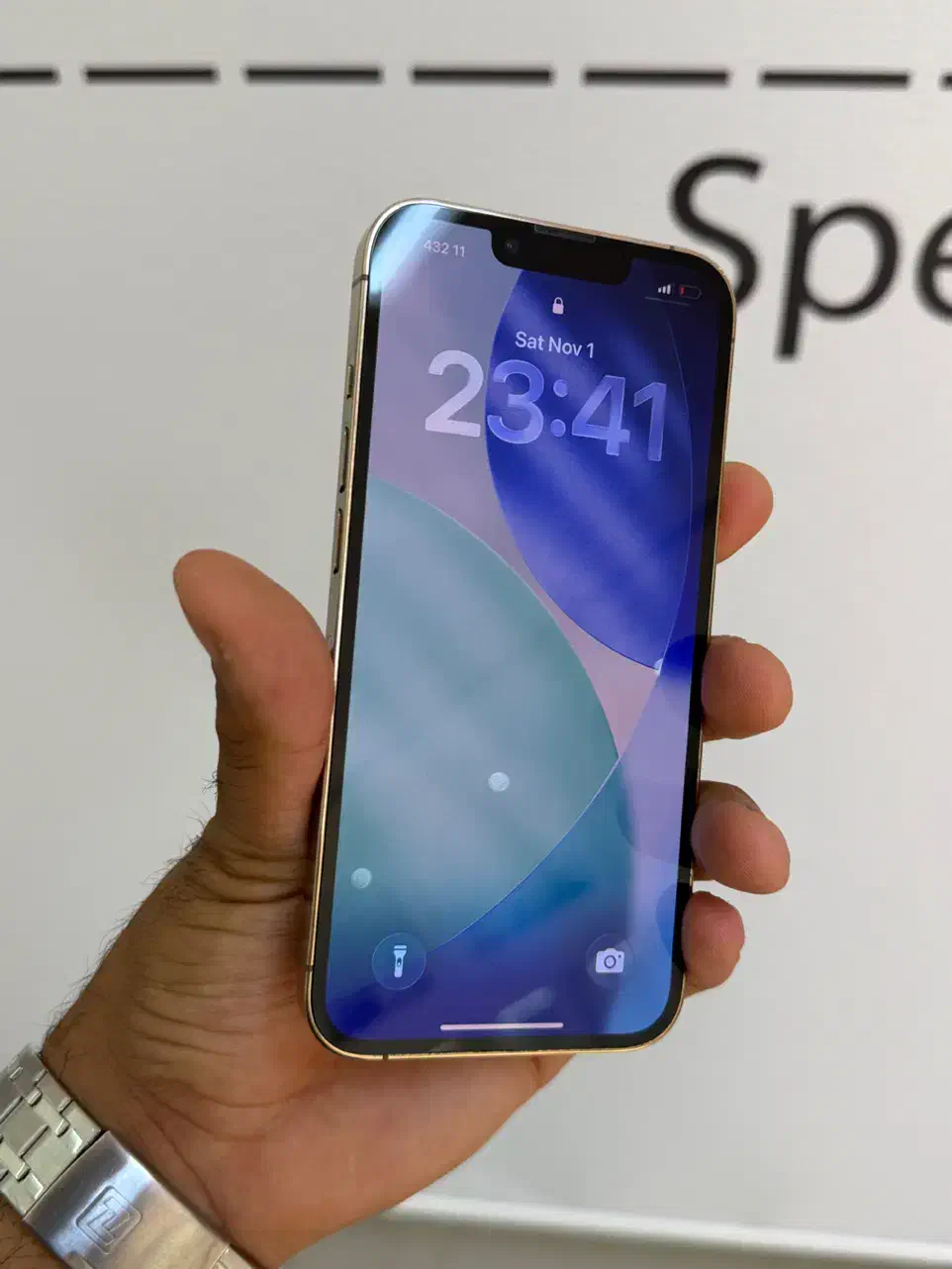 ایفون ۱۳ پرو ۱۲۸ گیگ  دو سیم رنگ گلد|موبایل|بندر گناوه, |دیوار