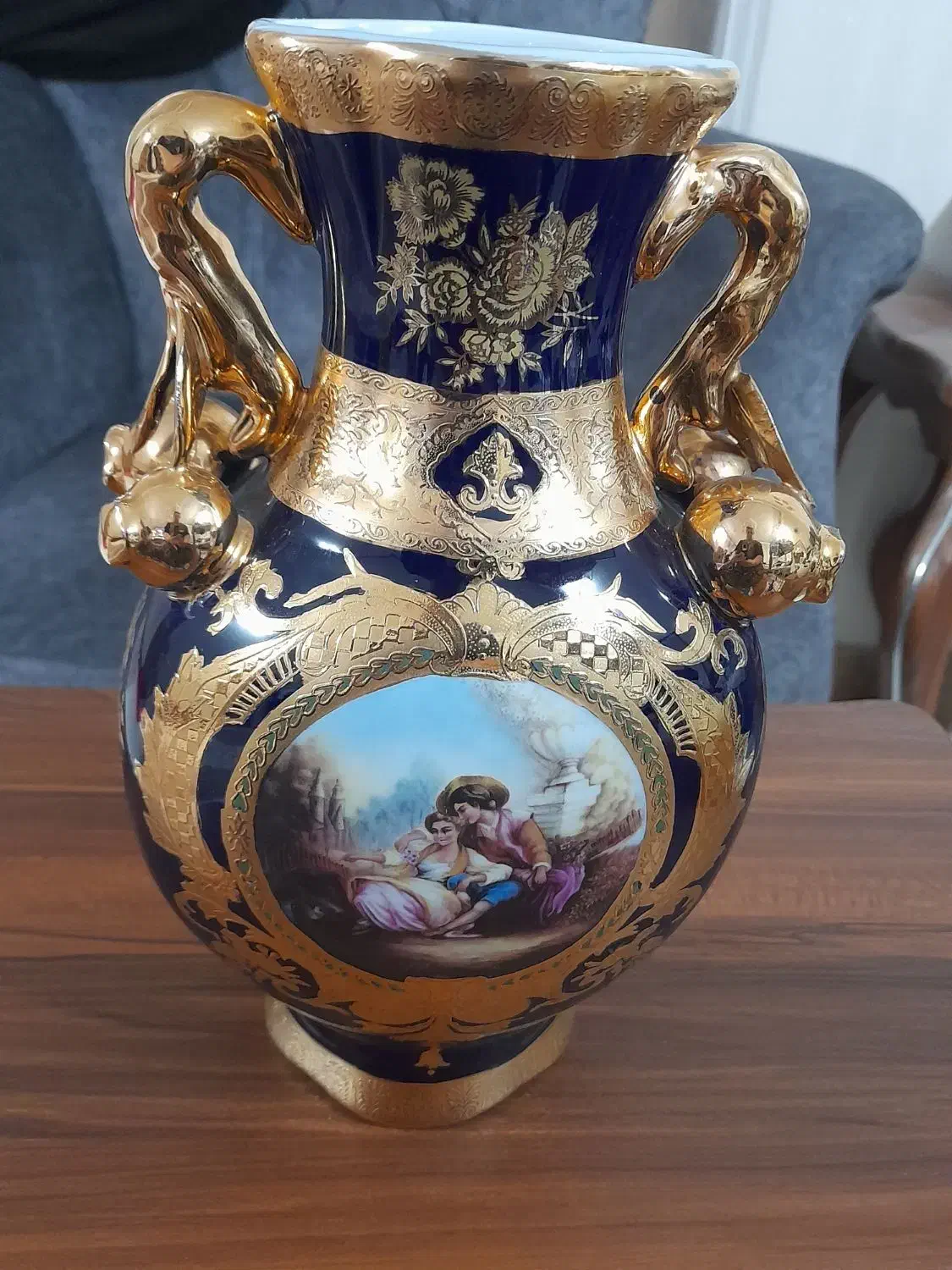 سرویس قهوه خوری سورمه ای قدیمی وخاص|صنایع دستی و سایر لوازم تزئینی|تهران, افسریه جنوبی|دیوار