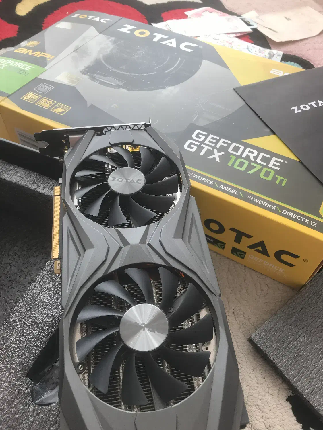 ZOTAC 1070 Ti 8GB  تمیز + سالم + تست‌شده + با جعبه|قطعات و لوازم جانبی رایانه|تهران, فلسطین (میدان انقلاب)|دیوار