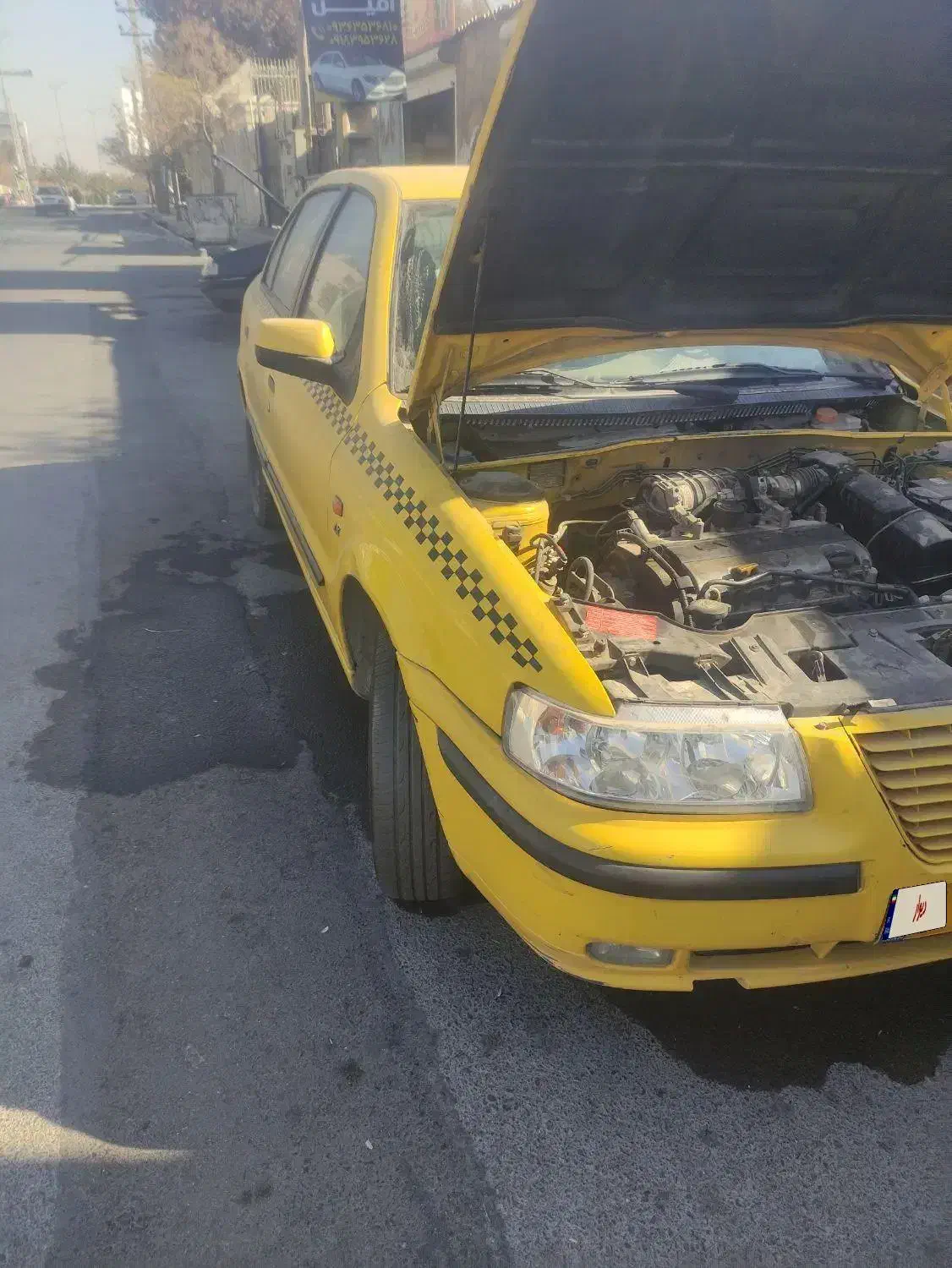 تاکسی سمند گردشی فروشی|خودرو سواری و وانت|وحیدیه, |دیوار