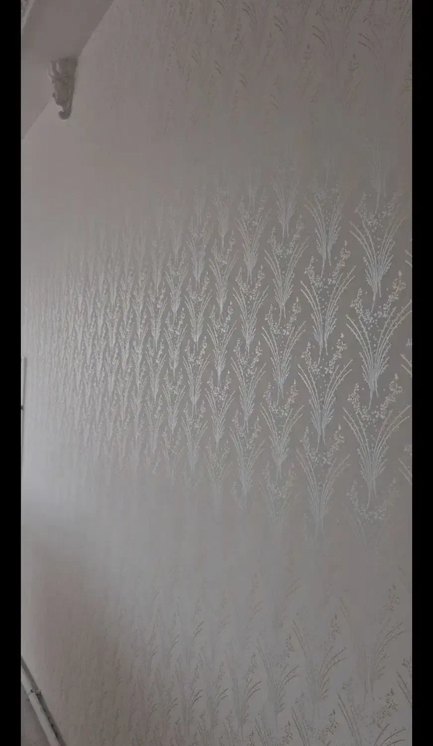 نقاشی ساختمان طرح کاغذ دیواری  با رنگ نانو|خدمات پیشه و مهارت|شهریار, شهریار|دیوار