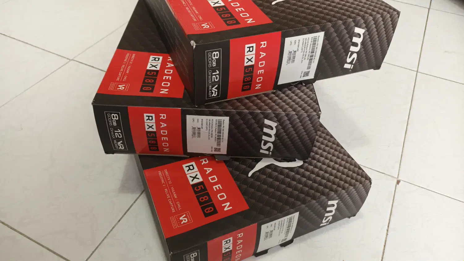 RX 580 MSI 8GB|قطعات و لوازم جانبی رایانه|تهران, دکتر هوشیار|دیوار