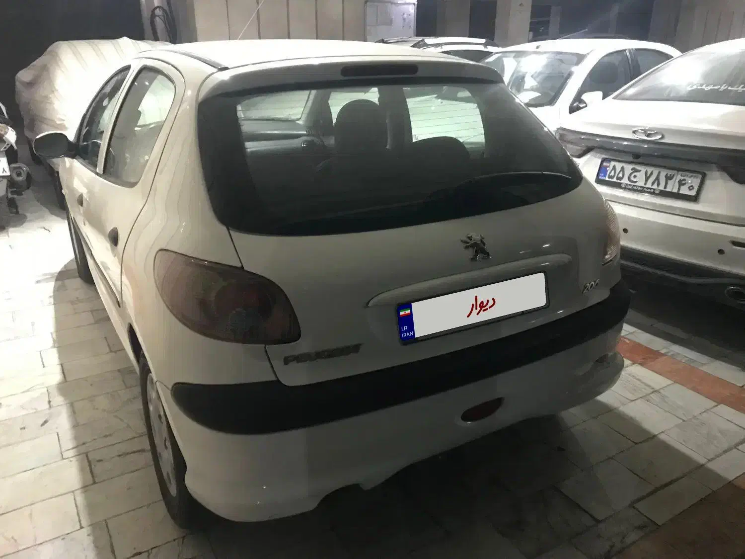 پژو۲۰۶تیپ۵مدل۹۳|خودرو سواری و وانت|ری, ولی آباد|دیوار