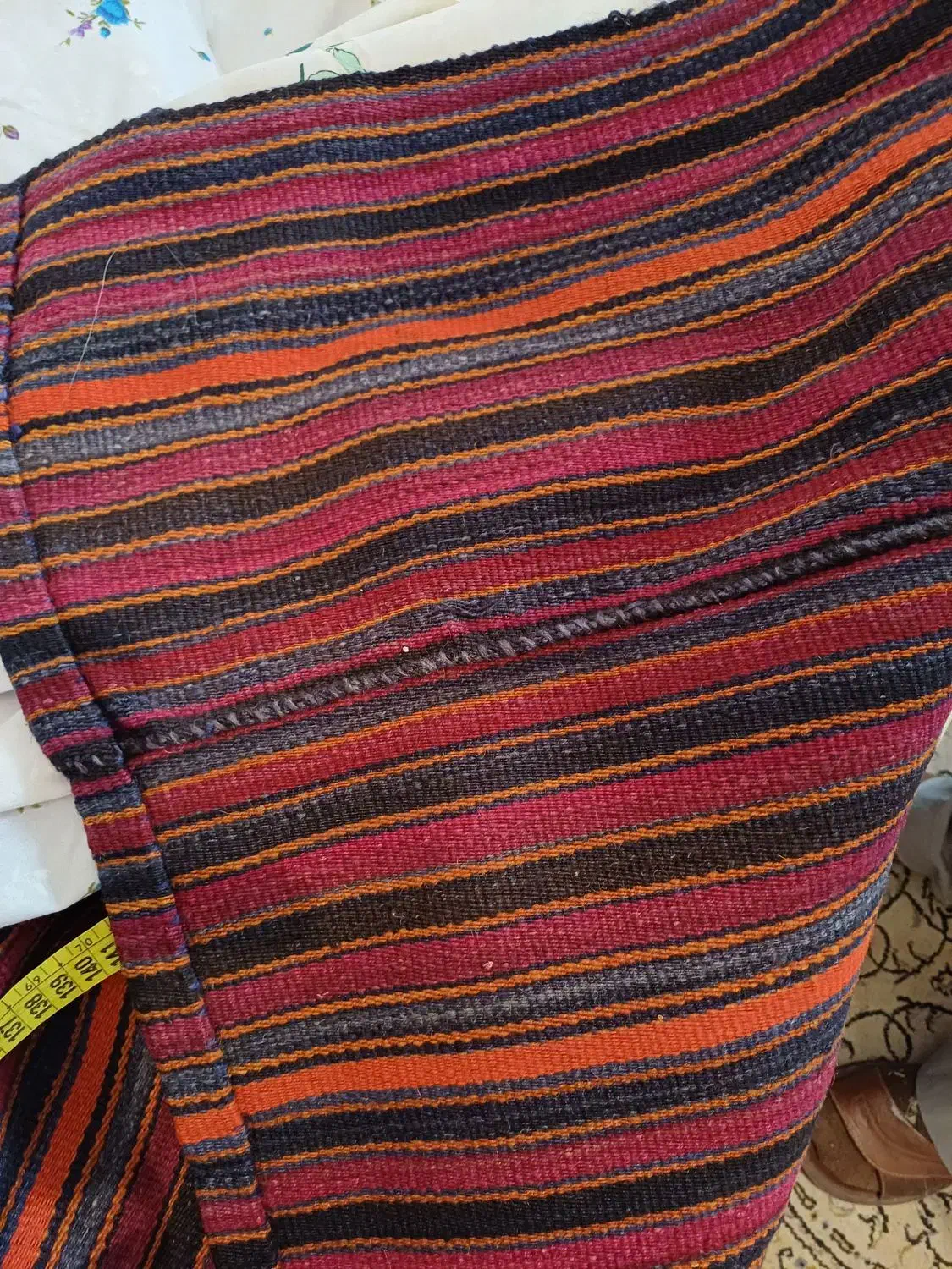 جاجیم دستبافت پشمی|گلیم، جاجیم، گبه|کرج, باغستان|دیوار