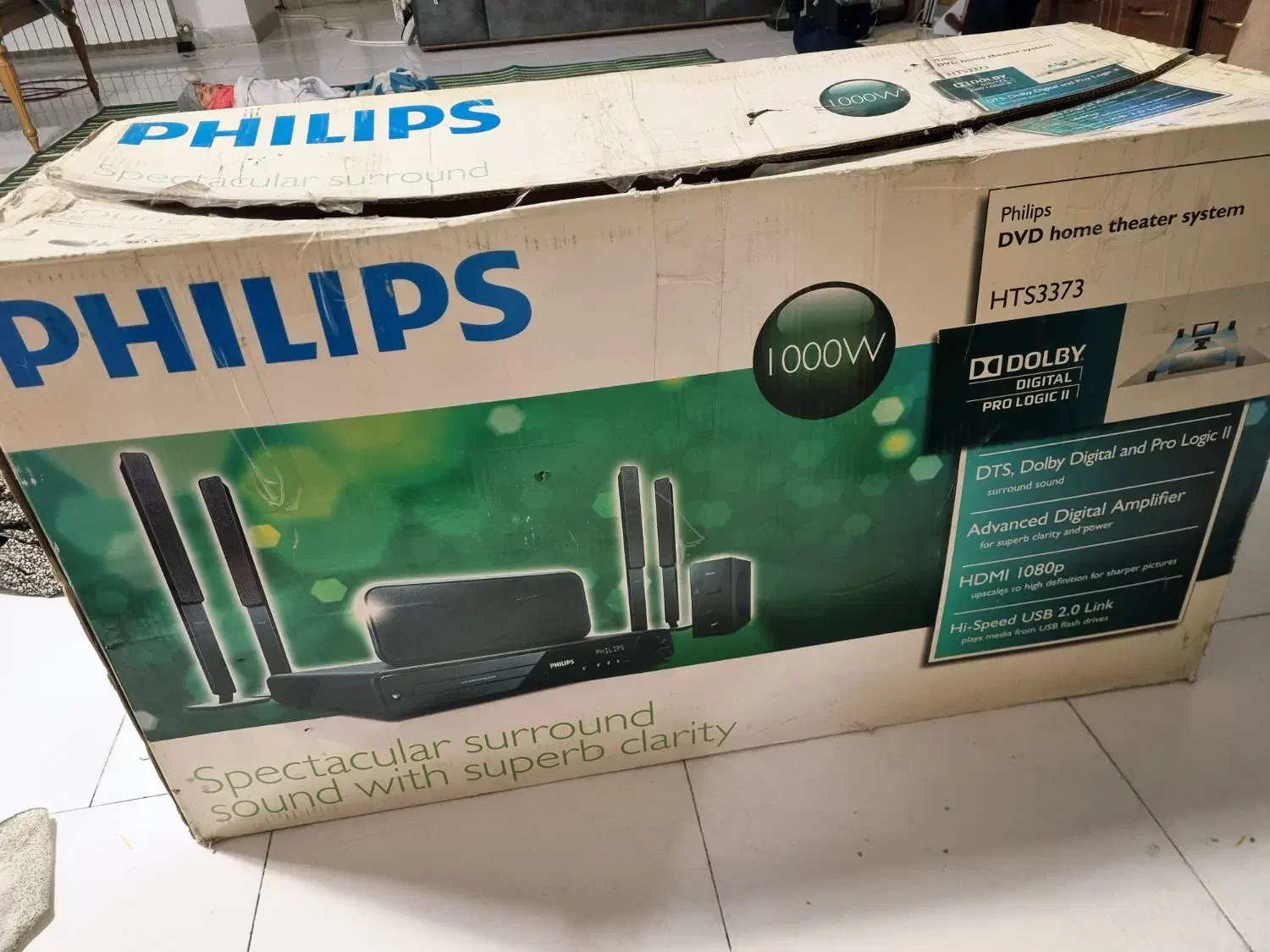 سینما خانگی فیلیپس|سیستم صوتی خانگی|کرج, شهرک بنفشه|دیوار