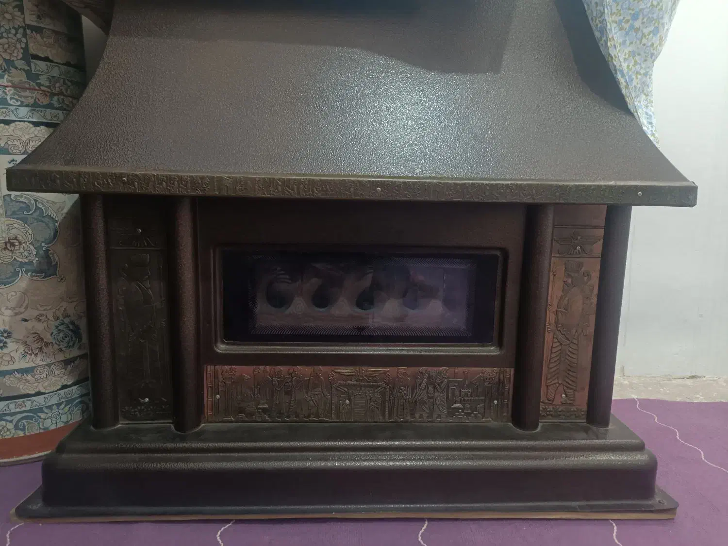 بخاری شومینه|بخاری، هیتر، شومینه|نیشابور, گنبد سبز|دیوار