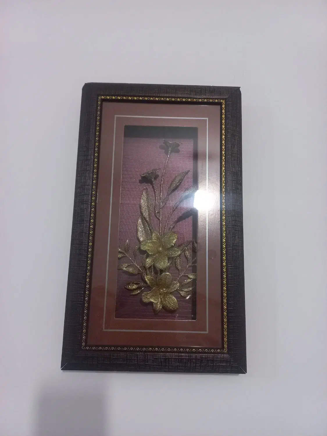 تابلو گل طلایی|تابلو، نقاشی، عکس|گرگان, |دیوار