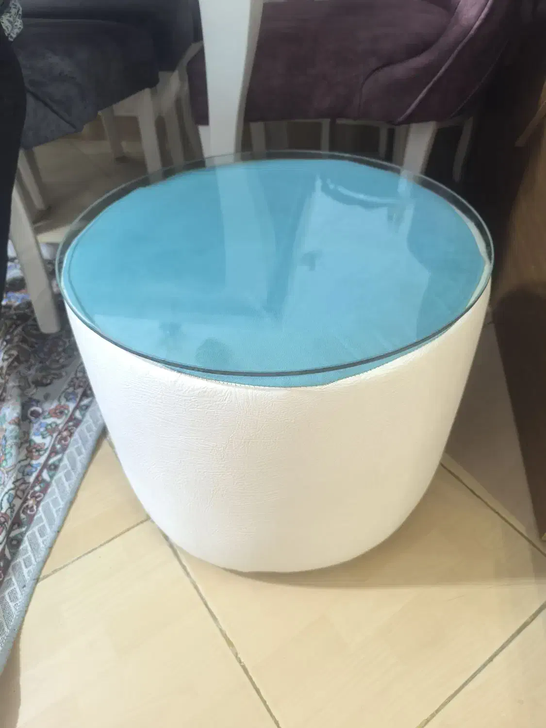 یه میز یا پاف برای نشیمن بفروش میرسه|صندلی و نیمکت|قزوین, |دیوار