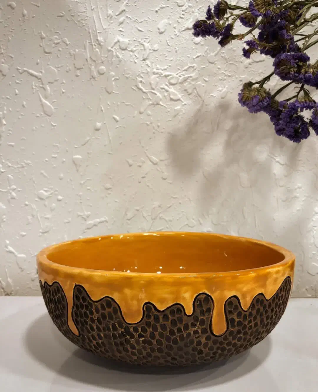 کاسه دستساز سرامیکی|ظروف سرو و پذیرایی|شیراز, شهرک گلستان|دیوار