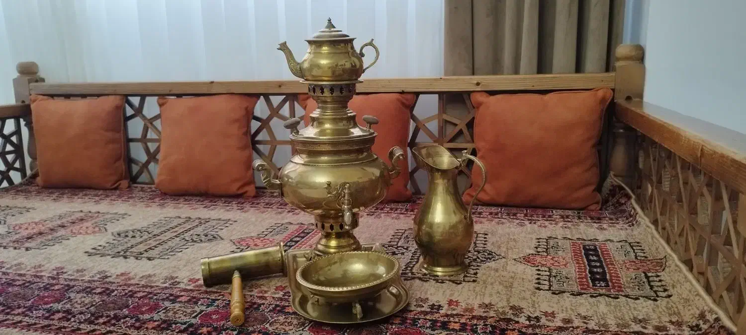 سماور زغالی|سماور، چای‌ساز، قهوه‌ساز|همدان, |دیوار