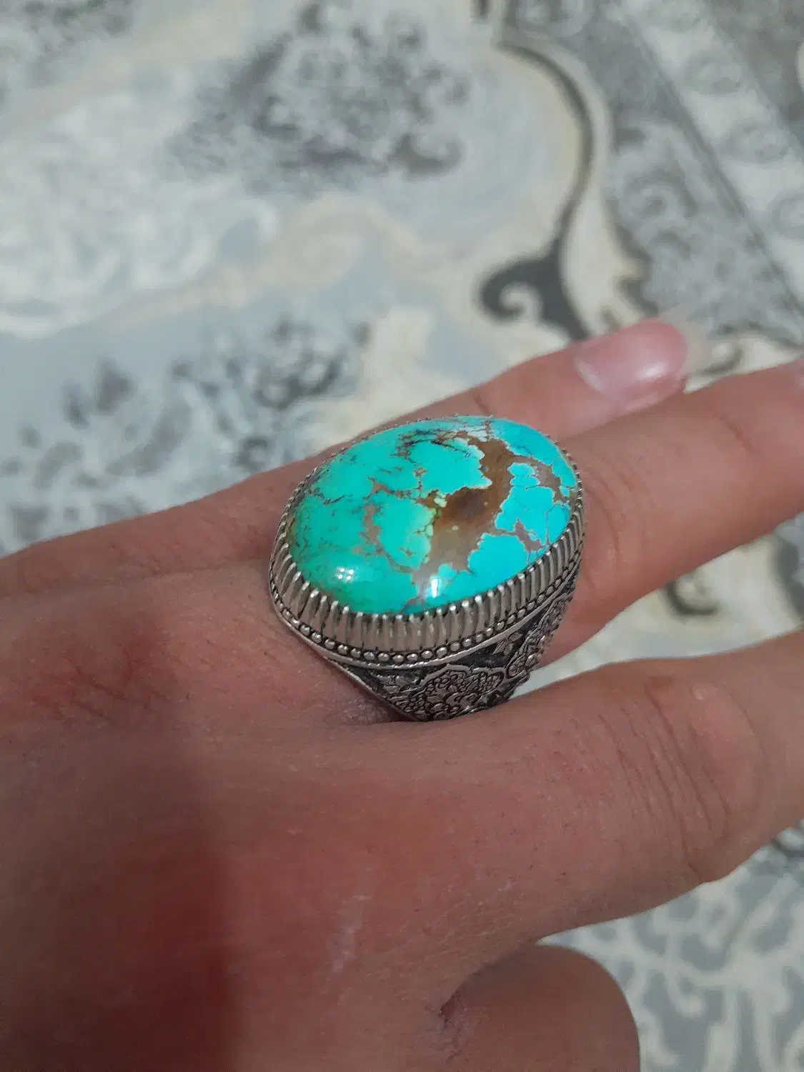 انگشترفیروزه نیشابور|جواهرات|نائین, |دیوار